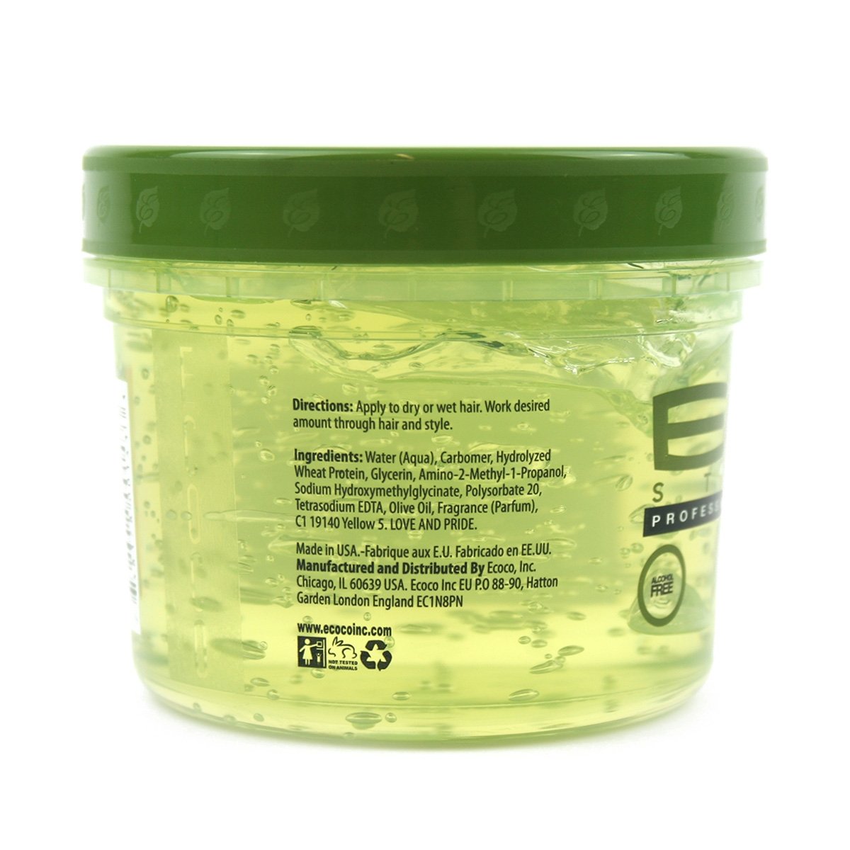 White Smoke Eco Styler Styling Gel Olive Oil 12oz 355ml