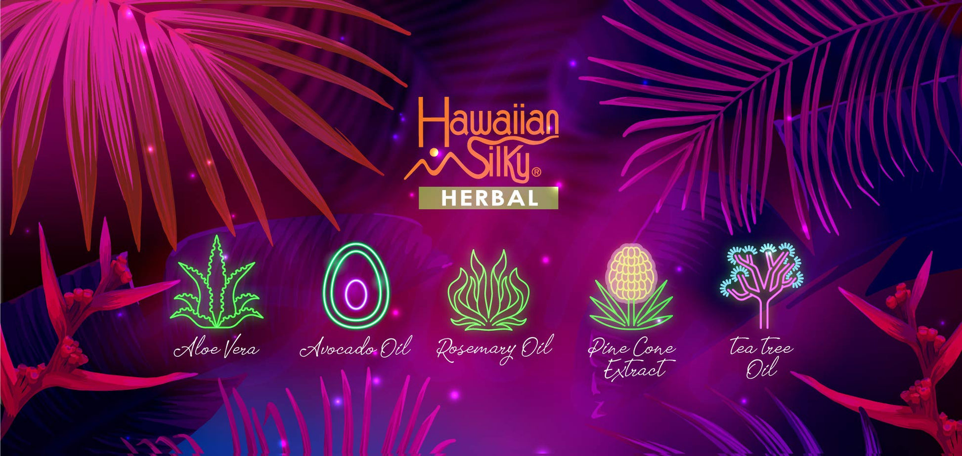 Midnight Blue Hawaiian Silky Herbal No Lye Regular Relaxer Kit (2 Pack)