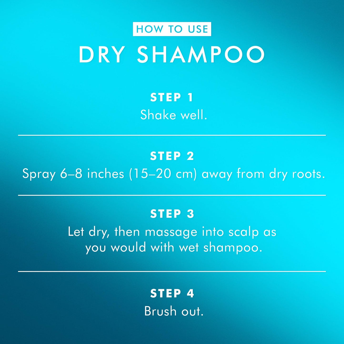 Deep Sky Blue Moroccanoil Dry Shampoo Dark Tones 5.4 oz
