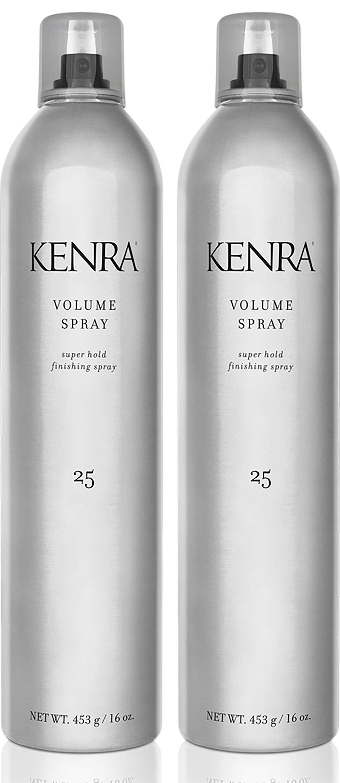 Lavender Kenra Professional Volume Spray 25 50% | Super Hold Finishing & Styling Hairspray | Flake-free & Fast-drying | Wind & Humidity Resistance | All Hair Types | 16 oz (2-Pack)