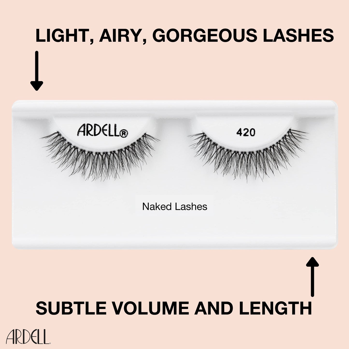 Antique White Naked Lashes 420