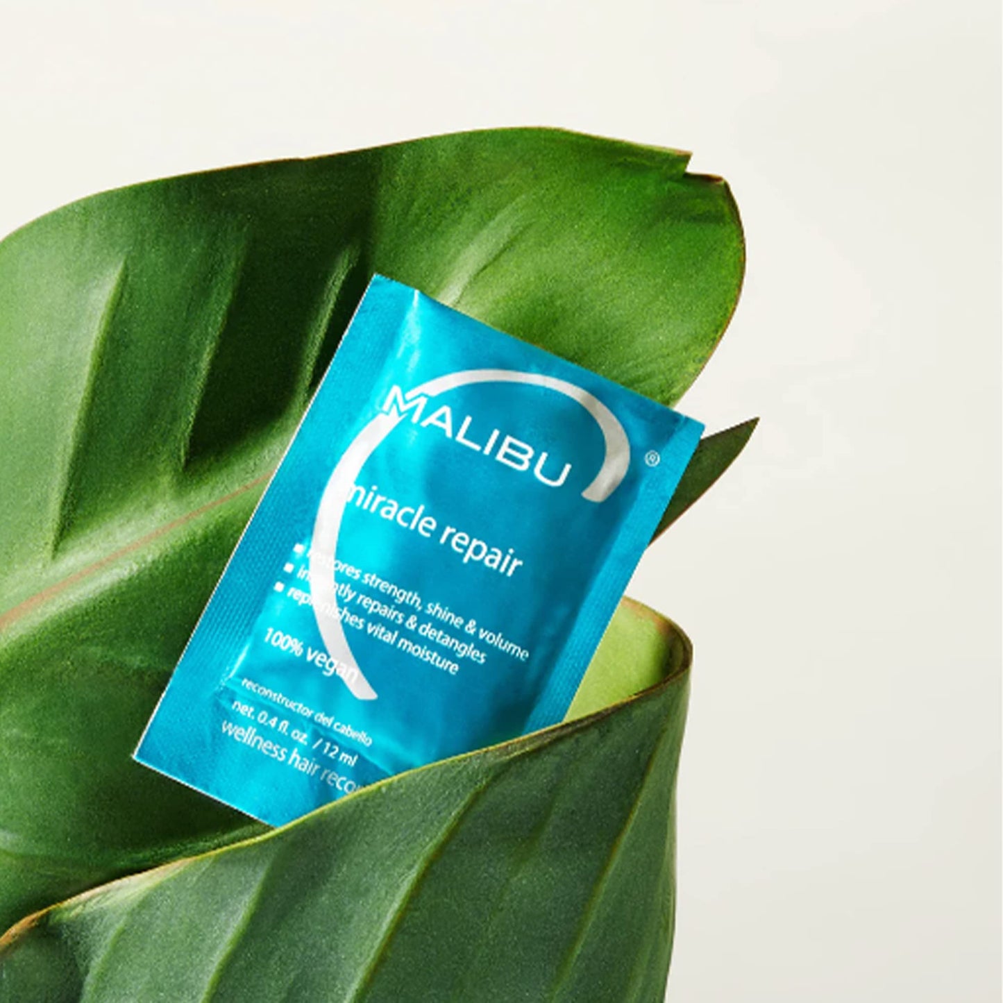 Dark Olive Green Malibu C Mini Malibu Rehab Scalp Wellness - Contains 2 Hair Remedy Packets - Miineral & Oil Infused Deep Conditioner and Scalp Rejuvenating Hair Care