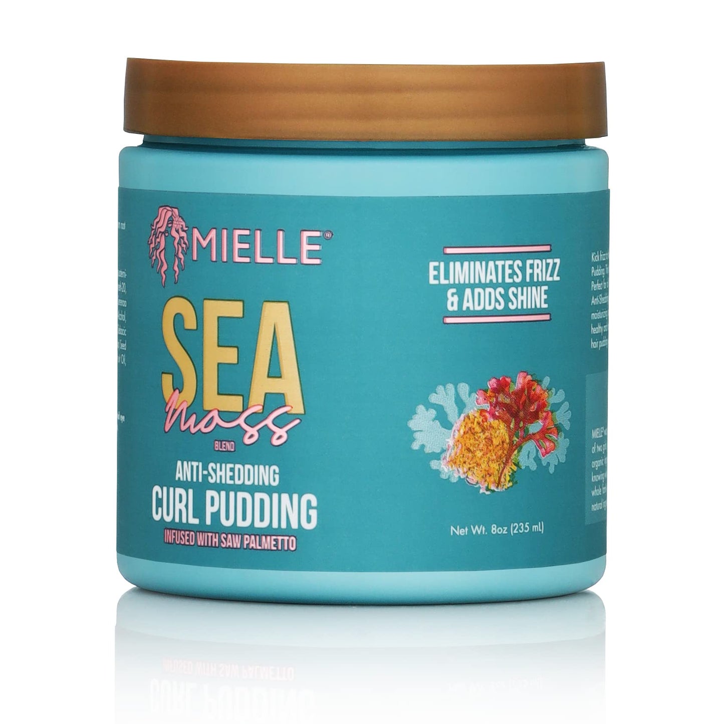 Cadet Blue Mielle Organics Sea Moss Anti-Shedding Curl Pudding