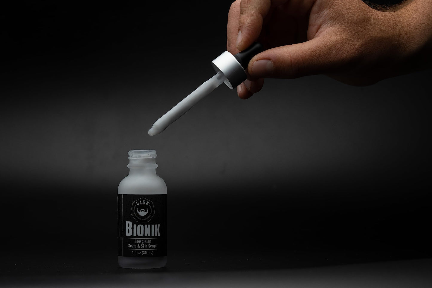 Black GIBS Grooming Bionik Energizing Scalp & Skin Serum, 1 Fl Oz