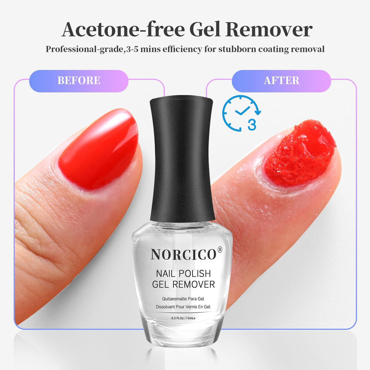 White Smoke Gel Polish Remover, Cuticle Oil for Nails (10ml) & Pro-Tools, Fast-Acting Gel Nail Remover (15ml) Works in 2-5 Mins, No Soak for Salon-Quality At-Home Manicure, Gentle Formula with Moisturizing Care