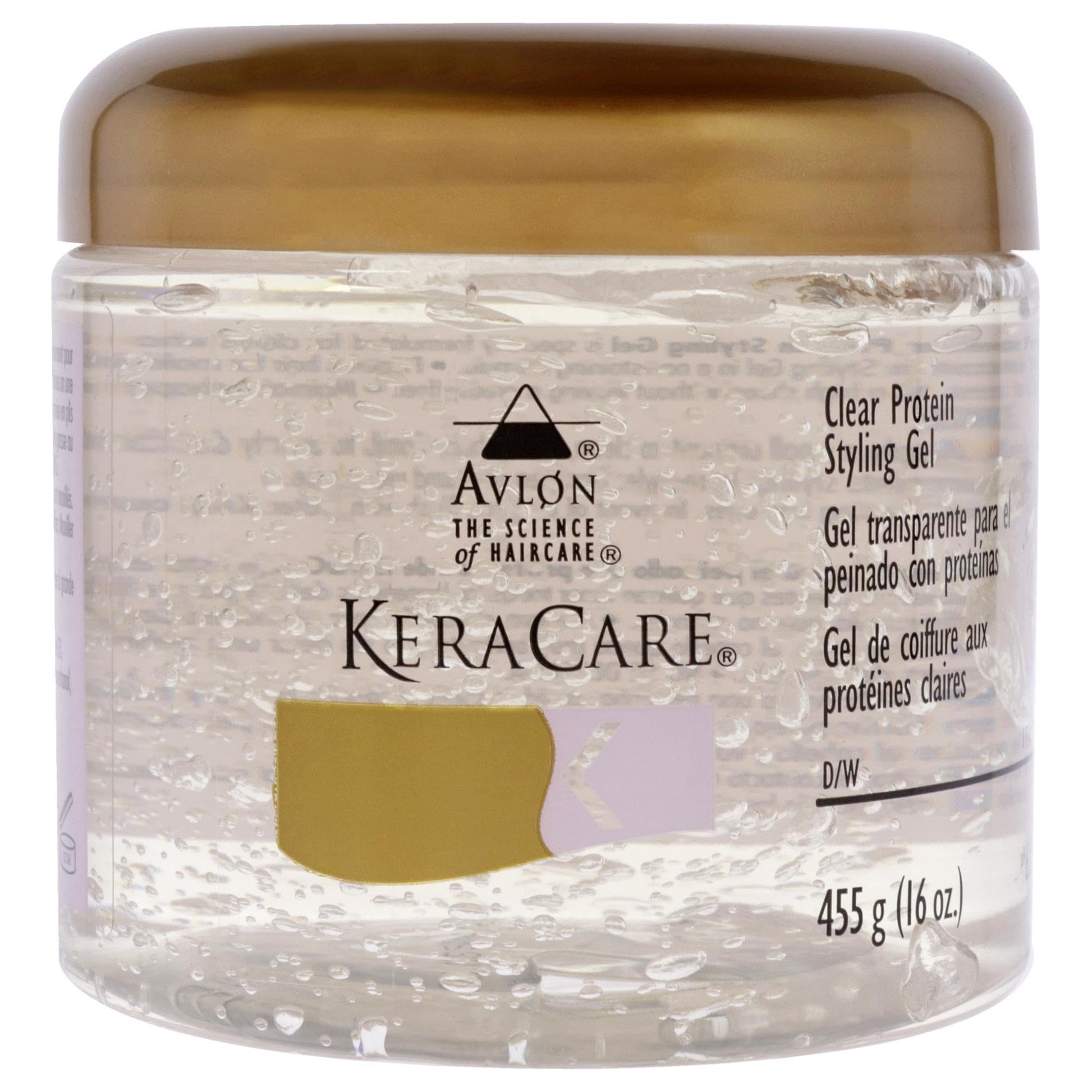 Gray Avlon Keracare Protein Styling Gel (Clear) (16Oz)