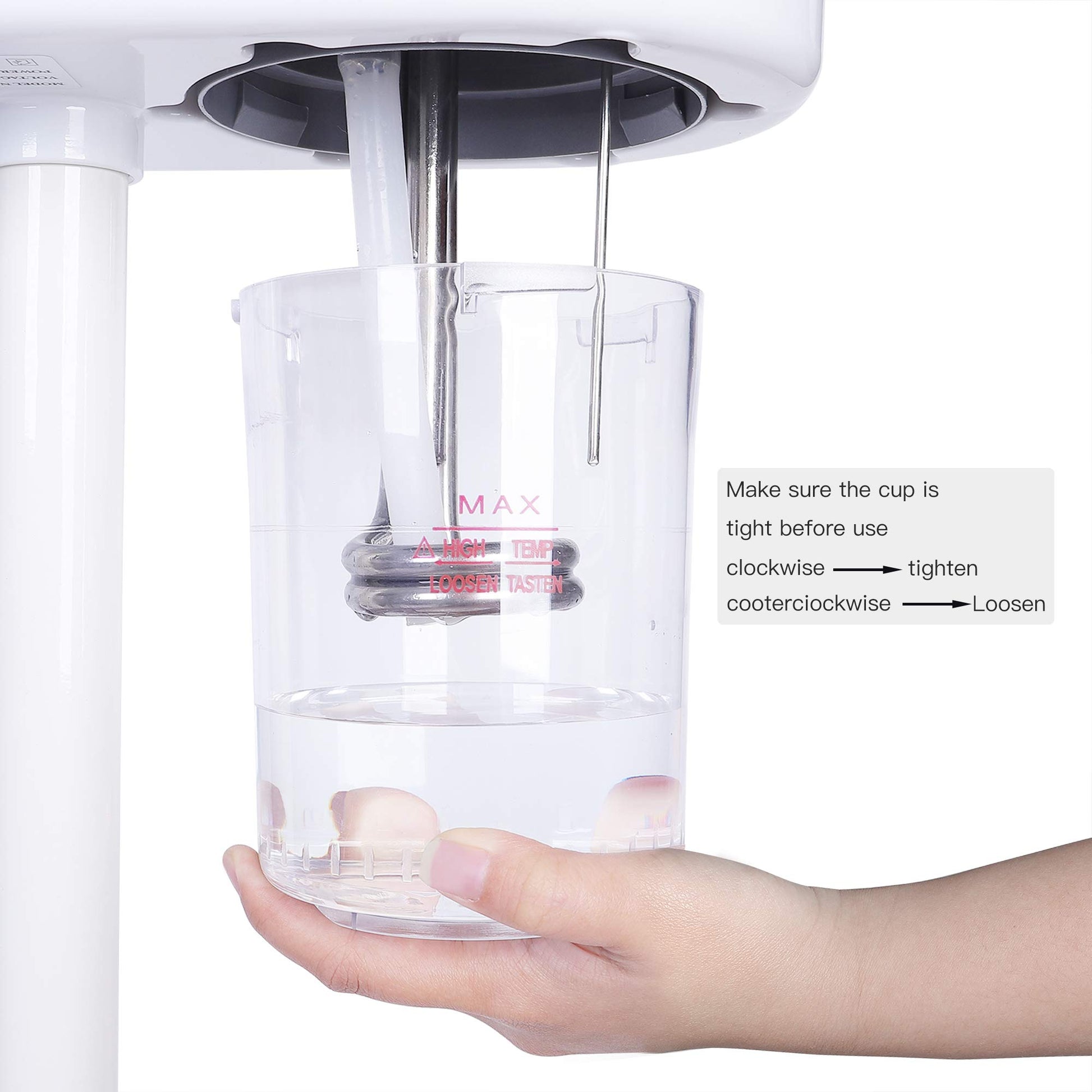 White Smoke Facial Steamer, Professional Face Steamer for Facial Deep Cleaning, Hot Mist Steam Esthetician Machine for Personal Home Beauty Salon Spa Skin Care