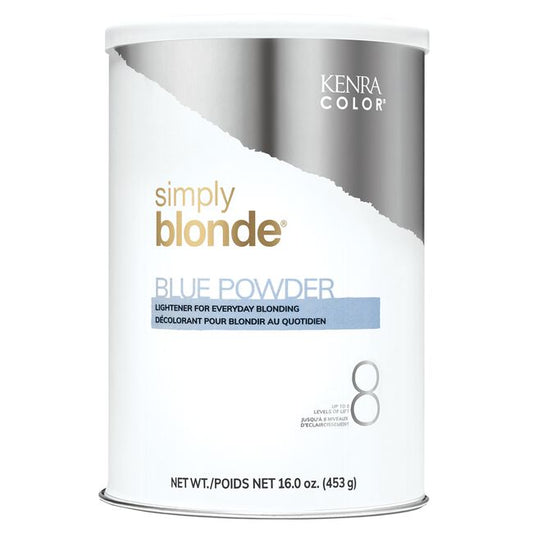 White Smoke Kenra Professional Simply Blonde Blue Powder Lightener