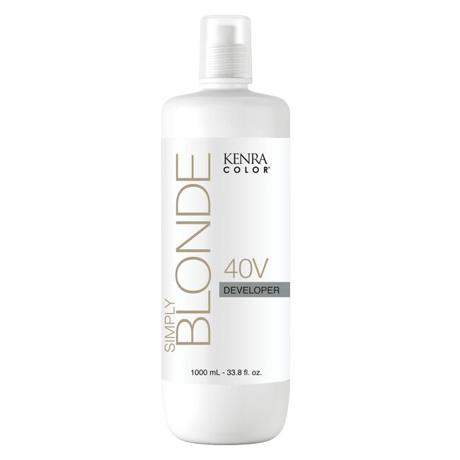 White Smoke Kenra Professional Simply Blonde Developer 40 Volume