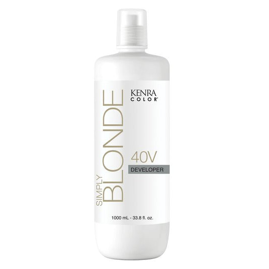White Smoke Kenra Professional Simply Blonde Developer 40 Volume