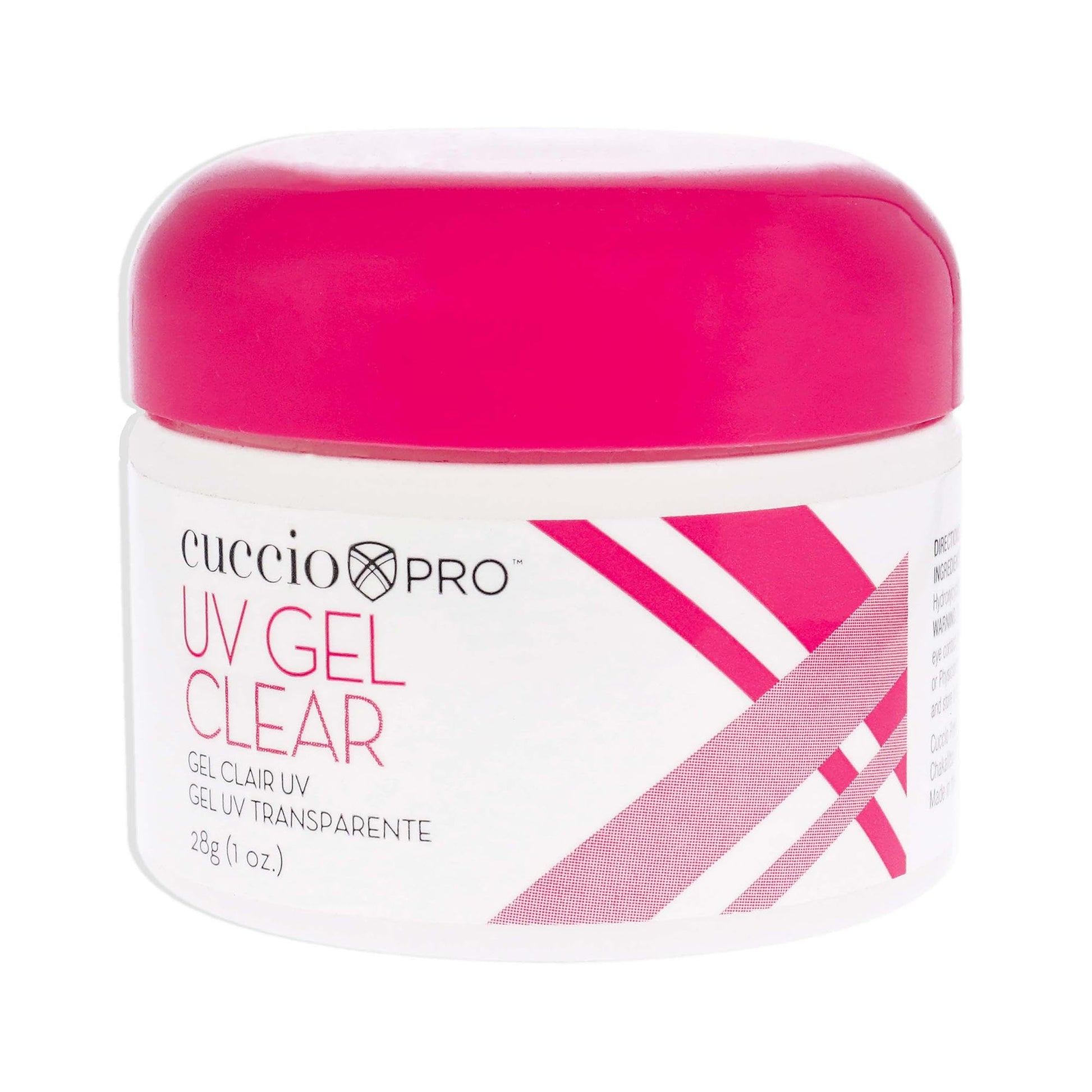 White Smoke Cuccio Pro UV Gel - Unique Thermal Bond - Durability And Strength - Lightweight And Flexible - Maintains Natural Nail Thickness - Low Shine Finish - Builds Shape On The Nails - Clear - 1 Oz Nail Gel