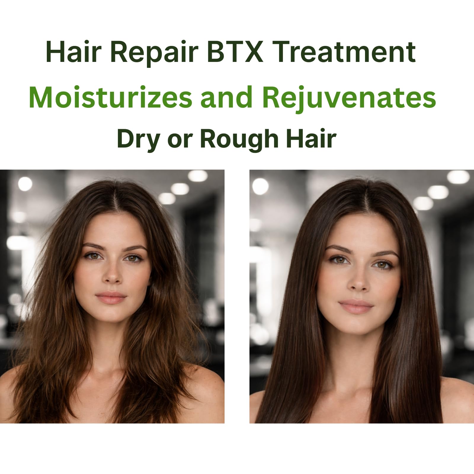 White Smoke Kachita Spell BTX Hair Treatment Deep Conditioning Keratin Hair Mask, Formaldehyde-Free Smoothing Formula for Dry & Frizzy Hair, Salon-Quality Moisture Care, 32 floz Made in USA