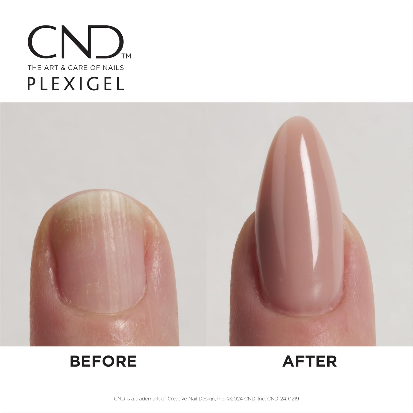 White Smoke CND Plexigel Shaper, 0.5 fl oz.