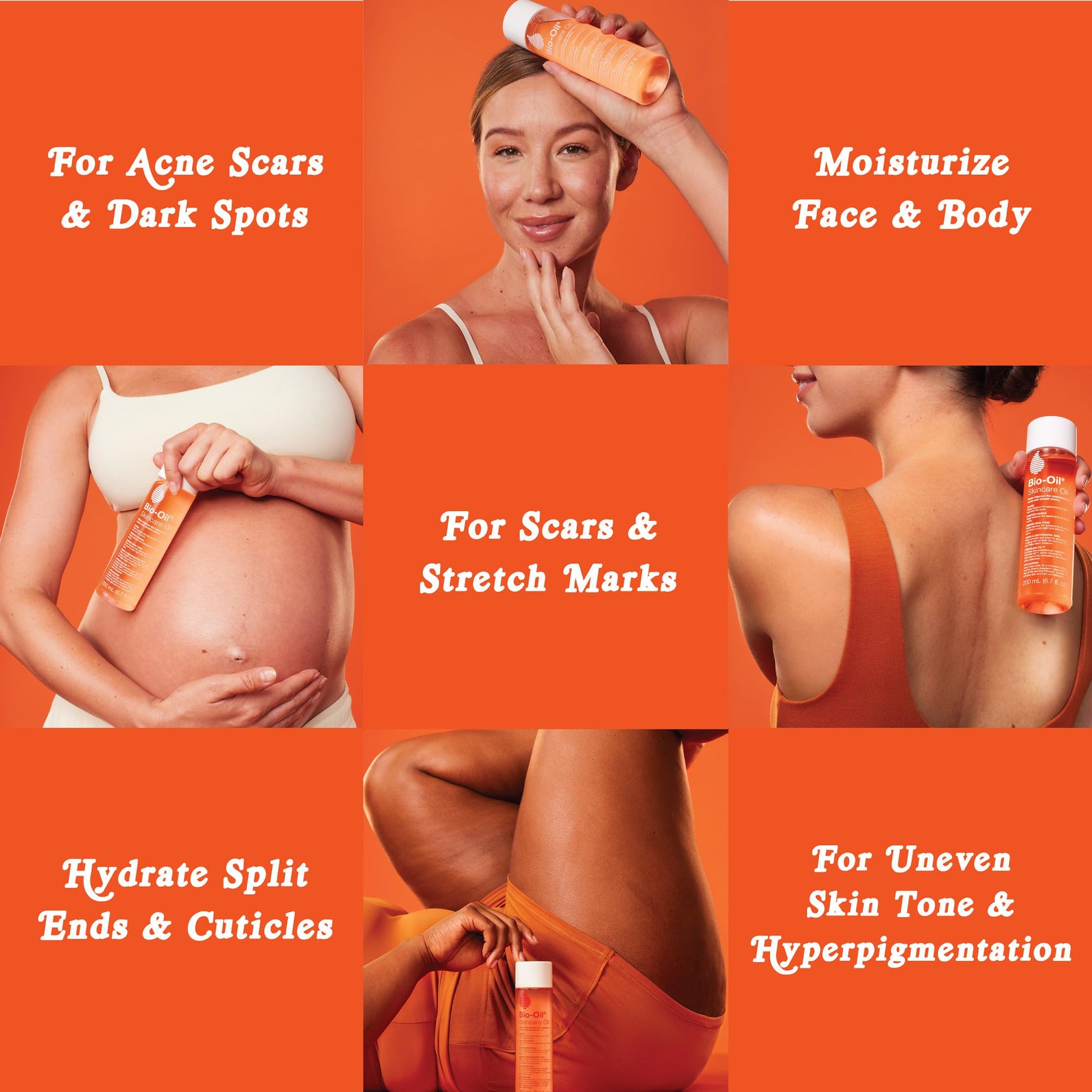 Chocolate Bio-Oil Skincare Body Oil Serum for Scars and Stretch Marks, Face and Body Moisturizer with Vitamin E & A for Sensitive Dry Skin, Dermatologist Recommended, Non-Comedogenic, 4.2 Oz