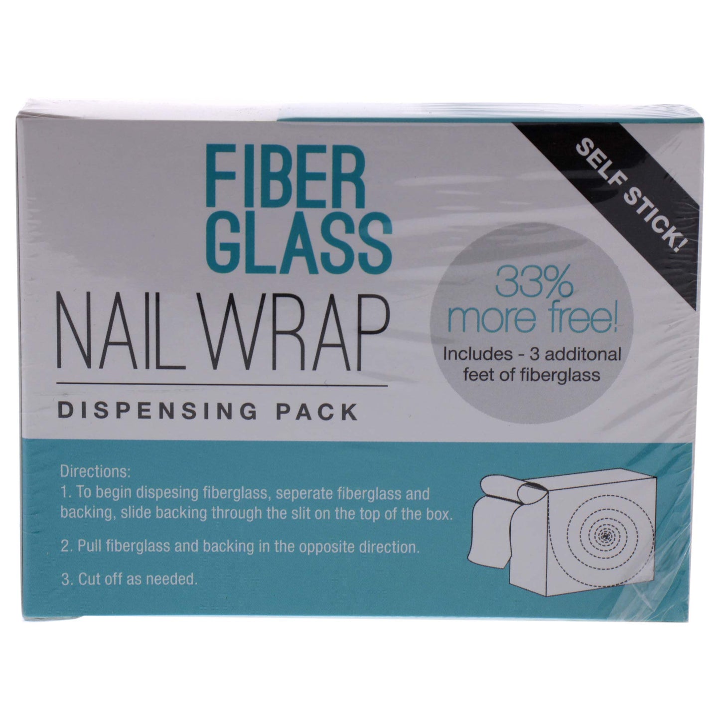 Slate Gray Cuccio Pro Fiberglass Nail Wrap - Strengthening, Repairing - Cranberry - 1 1/8 X 12 in