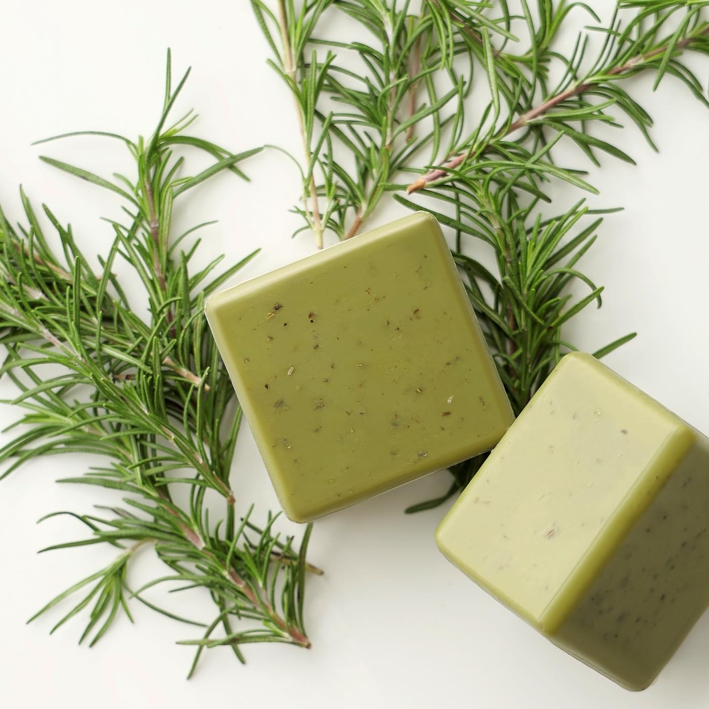 White Smoke SIMPLUT Rosemary & Tea Tree Shampoo Bar – Professional Biotin & Keratin Infused Solid Shampoo for Clarifying Scalp Care – Salon-Grade Volumizing & Thickening Formula – Sulfate Free, pH Balanced