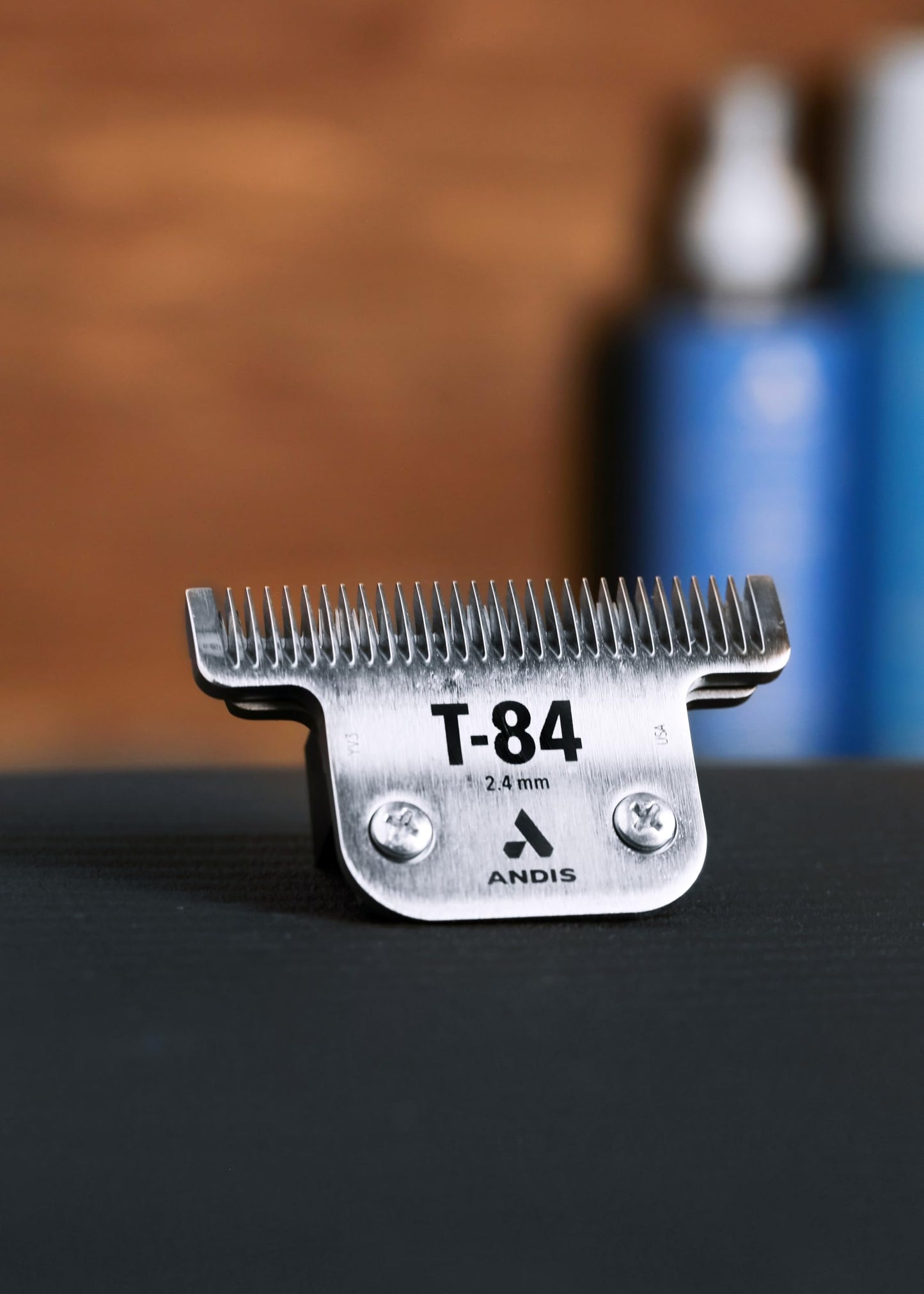 Dark Slate Gray Andis 21641 UltraEdge Detachable Blade Size T-84 – Carbon Steel Pet Clipper Blade, 3/32" Cut Length, Precision Grooming Performance