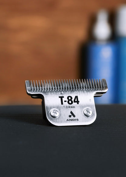 Dark Slate Gray Andis 21641 UltraEdge Detachable Blade Size T-84 – Carbon Steel Pet Clipper Blade, 3/32" Cut Length, Precision Grooming Performance