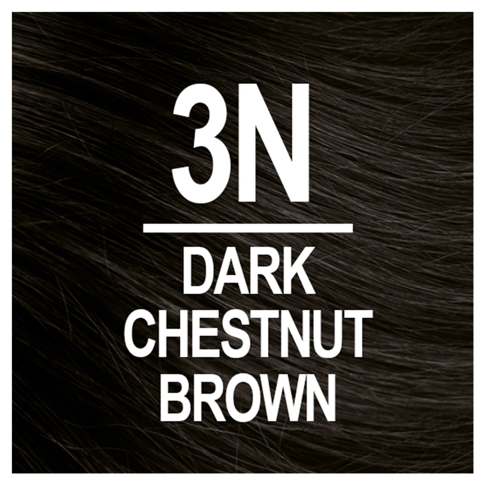 Black Naturtint Mens Permanent Hair Color for Hair Beard and Mustache (3N Dark Chestnut Brown)