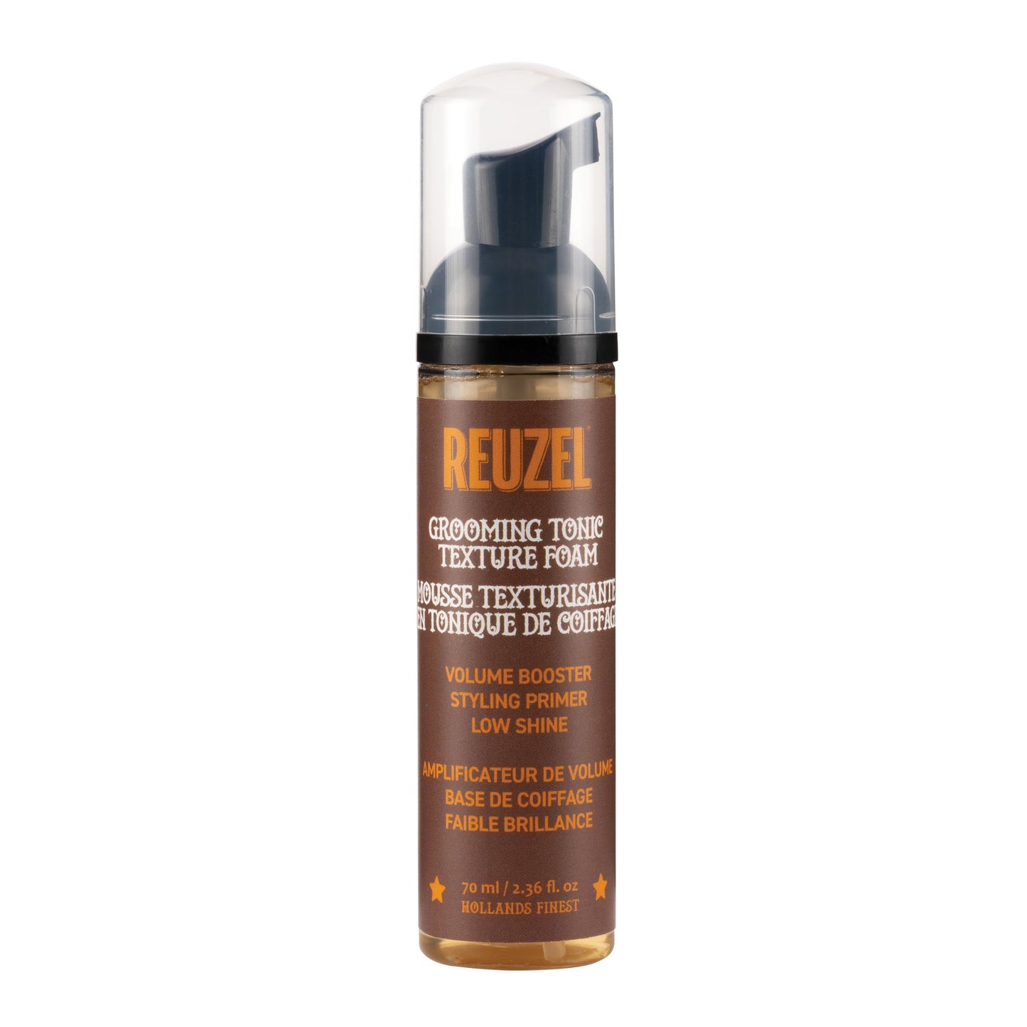 White Smoke REUZEL Grooming Tonic Texture Foam, Styling Booster with Low Shine and Great Styling Power - 2.36 fl. oz
