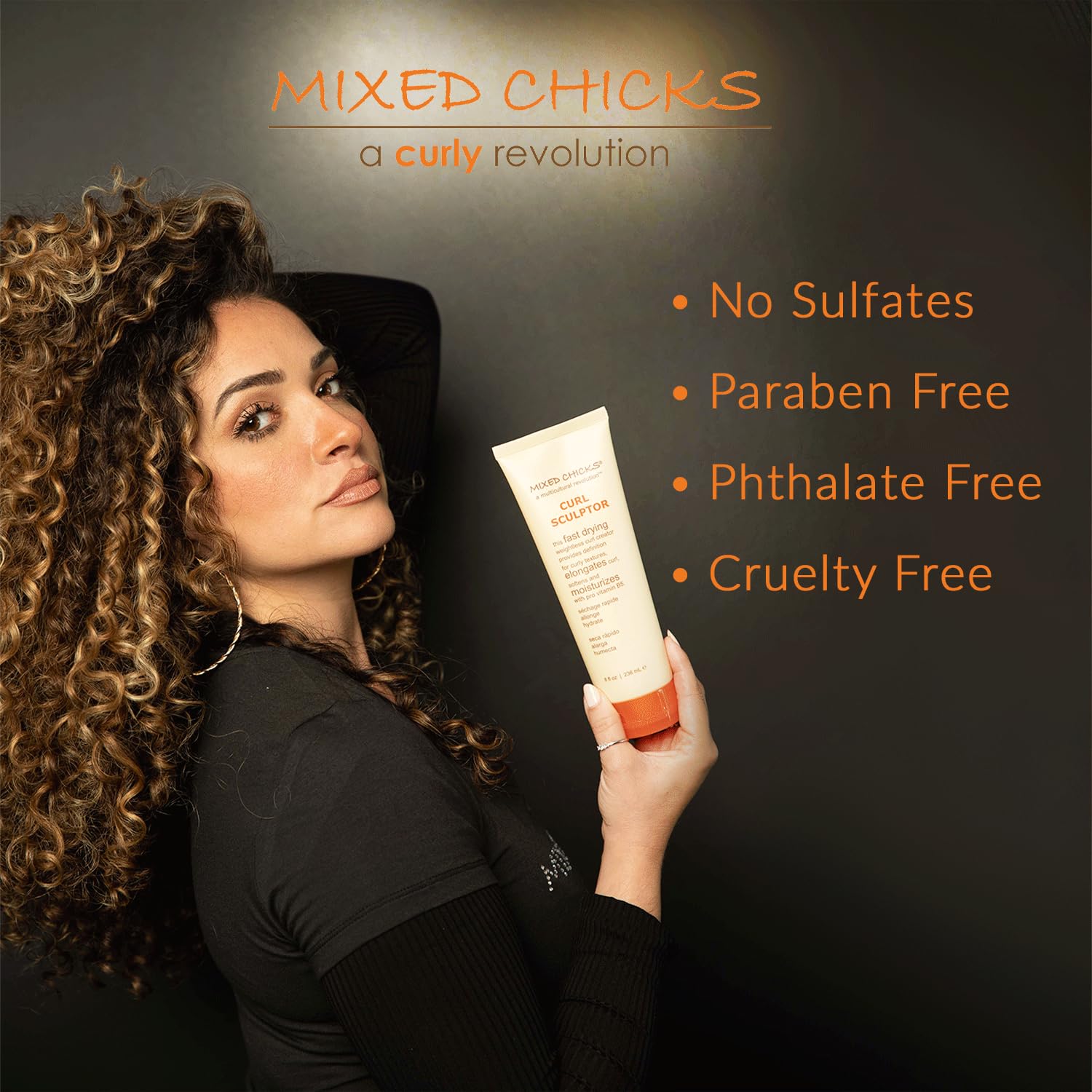 Dark Slate Gray Mixed Chicks Curl Sculptor – Hair Definer, 8 fl.oz
