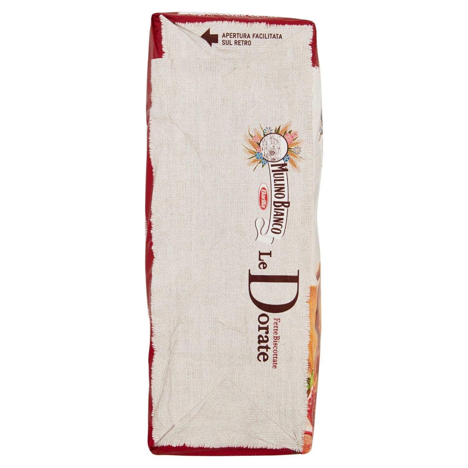 Light Gray Mulino Bianco: " Le Dorate " Fette Biscottate 36 count - Golden Rusks. Italian Toast - 11.11 Oz (315g) Pack of 2