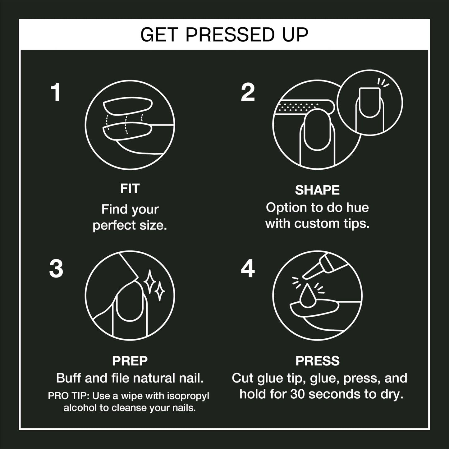 Black OPI On Point Little Black Onyx Dress | Short Squoval Black Matte with Accent Glitter Nail Art Press On Nails | 30 Count with Nail Glue | Long Lasting, Reusable, Non-damaging