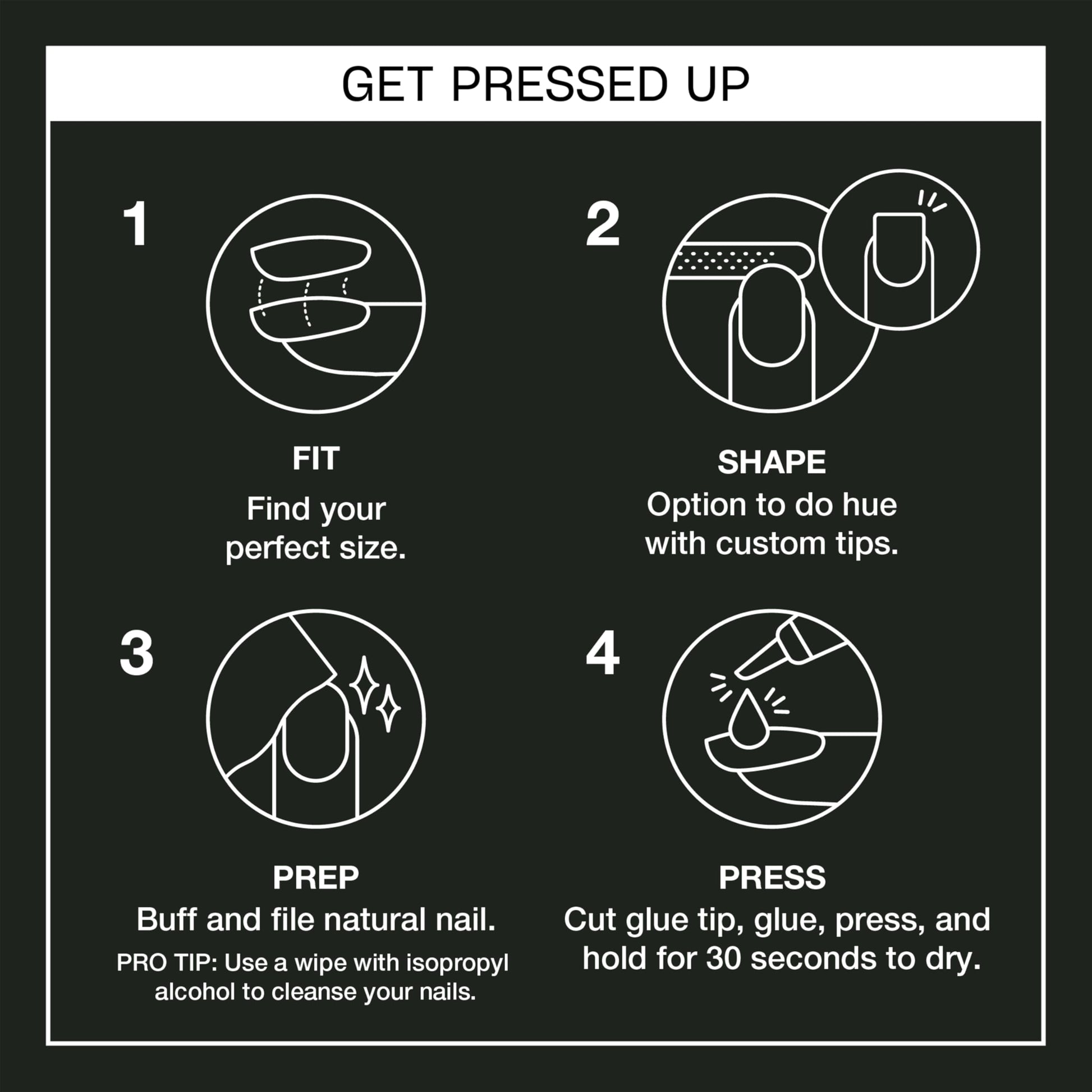 Black OPI On Point Little Black Onyx Dress | Short Squoval Black Matte with Accent Glitter Nail Art Press On Nails | 30 Count with Nail Glue | Long Lasting, Reusable, Non-damaging