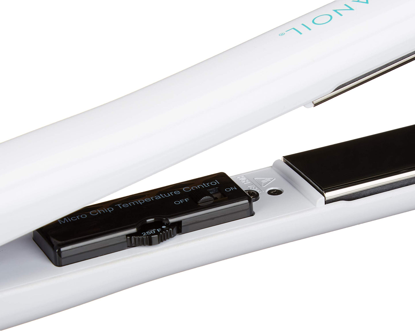 White Smoke Moroccanoil Professional Series Titanium Ceramic Hairstyling Flat Iron