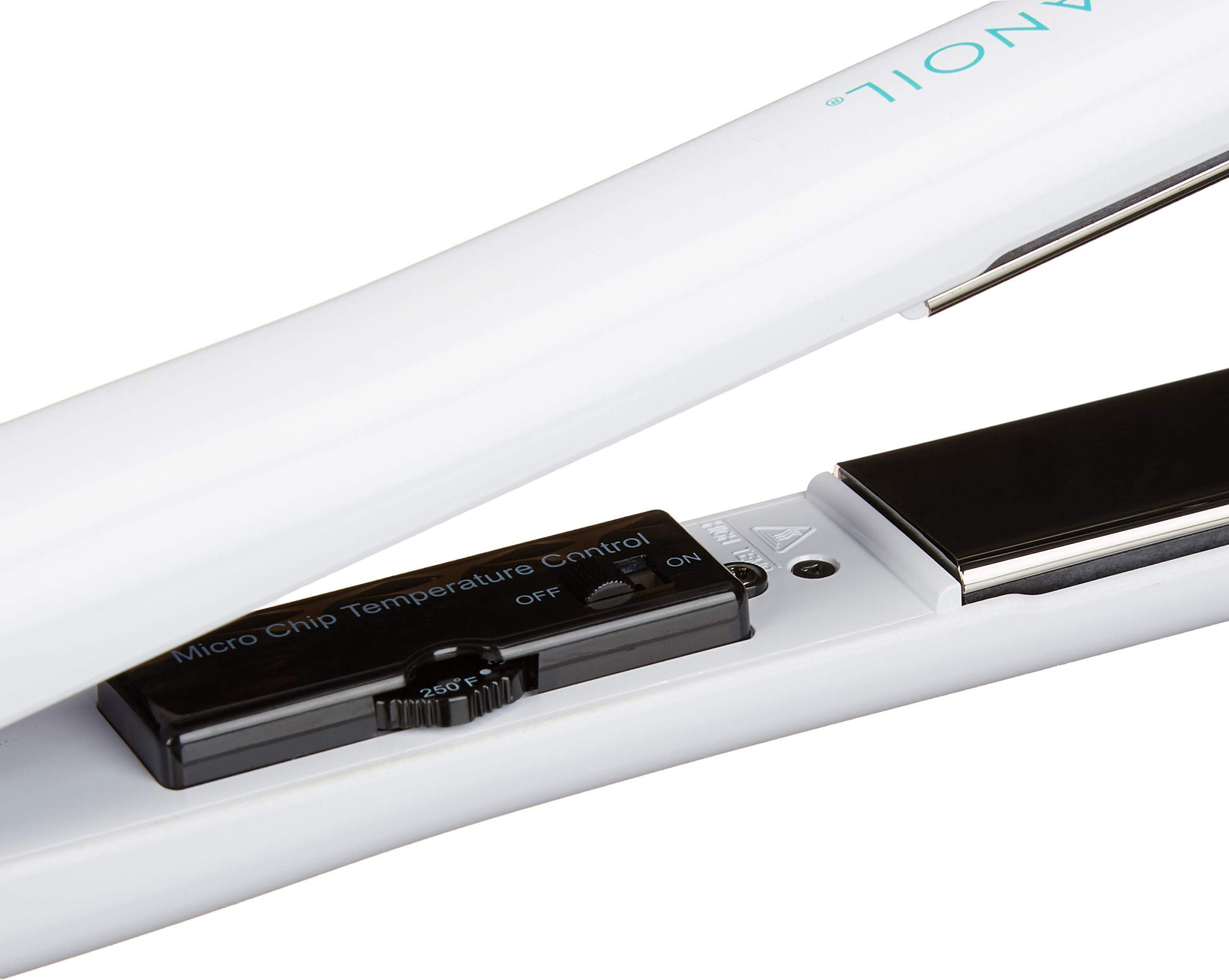 White Smoke Moroccanoil Professional Series Titanium Ceramic Hairstyling Flat Iron