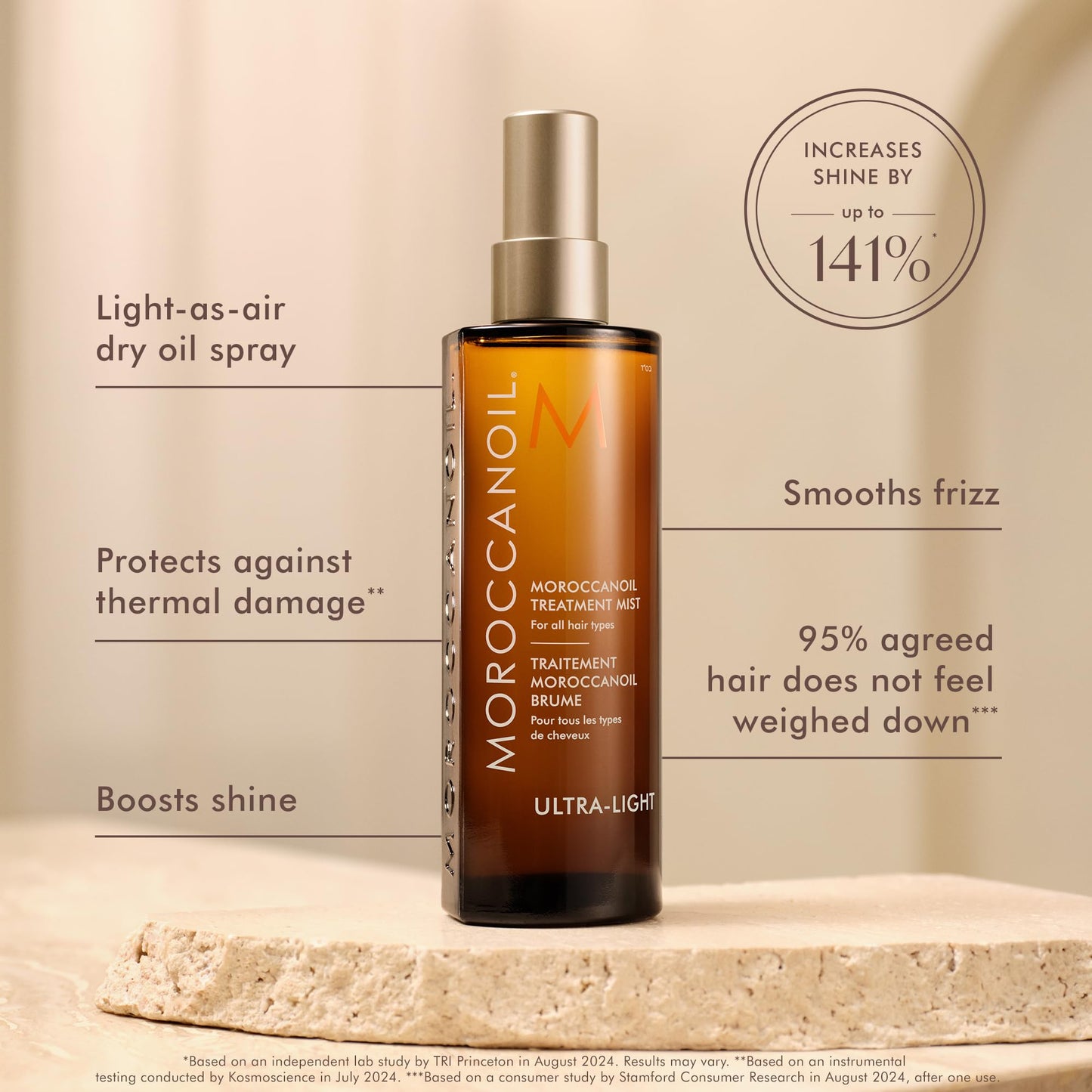 Bisque Moroccanoil Treatment Hair Oil Mist 0.85 Fl. Oz.