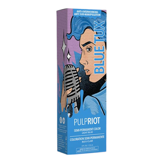 Pulp Riot - Blue Tux - Coloración semipermanente azul claro, 113 ml