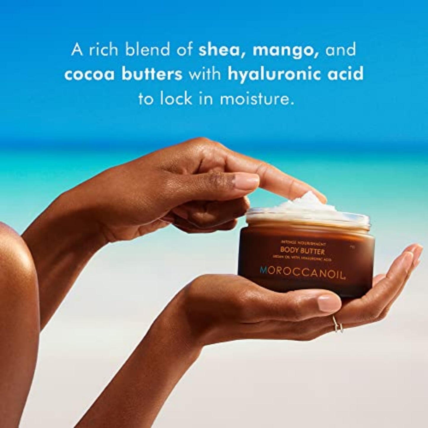 Light Gray Moroccanoil Body Butter Fragrance Originale, 6.8 Fl. Oz.