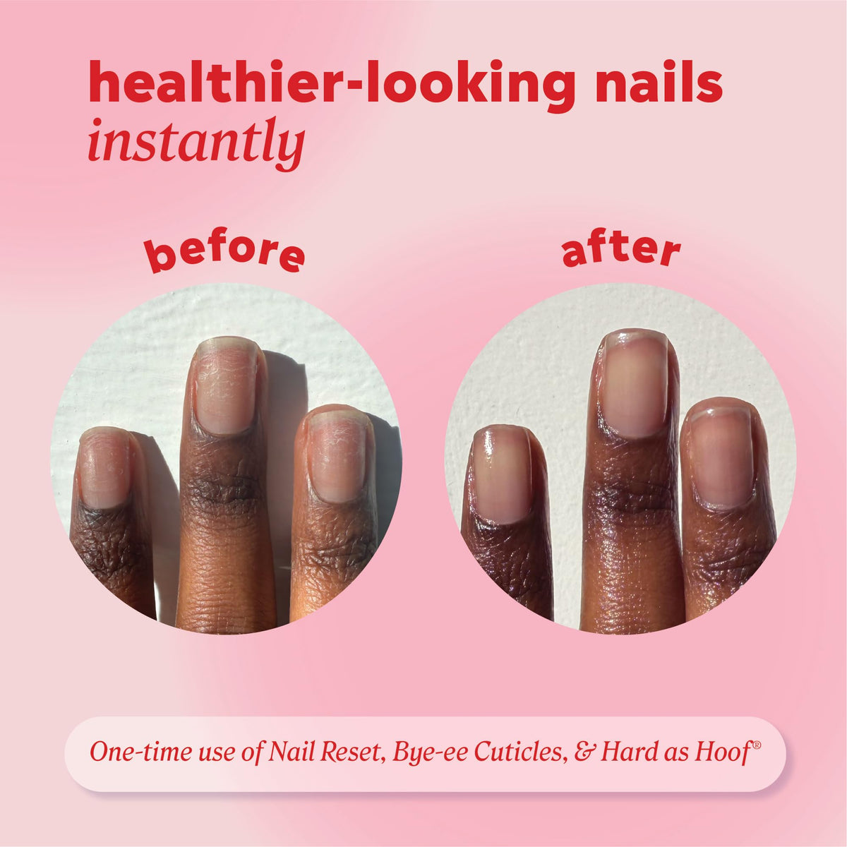 Light Pink Onyx Professional Hard as Hoof Nail Strengthening Cream, Island Coconut Scent - Nail Growth and Conditioning Cuticle Cream Stops Splits, Chips, Cracks & Strengthens Nails, 1 oz