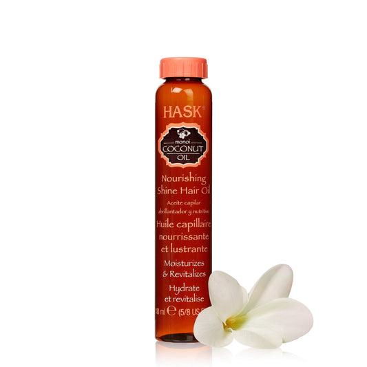 White Smoke HASK Monoi Nourishing Shine Oil