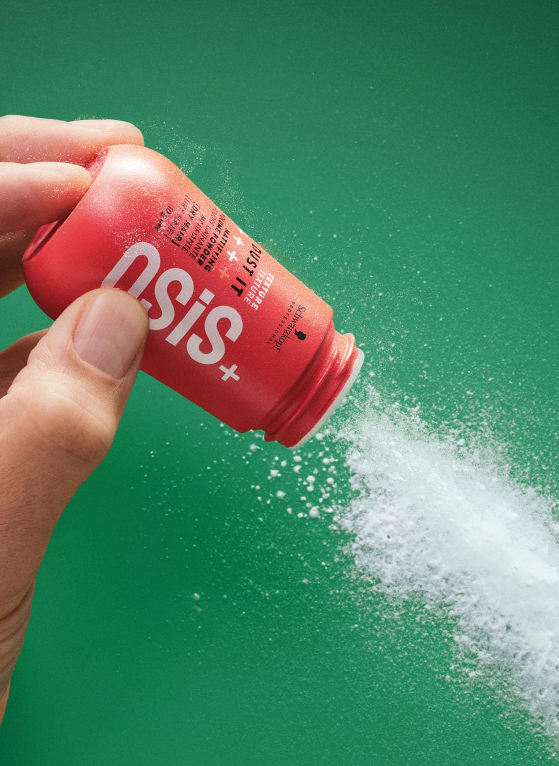 Sea Green OSiS+ Dust It – Mattifying Volume Powder for Hair – Lasting Hold for Strong Control and Separation – Matte Effect Root Lifting Powder for Wild Hair Styling and Volumizing, 0.35 oz