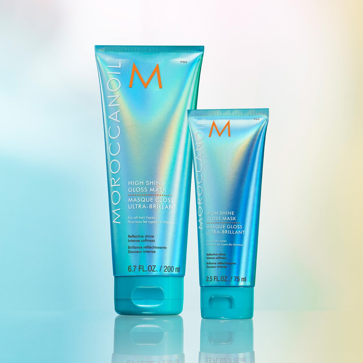 White Smoke Moroccanoil High Shine Gloss Mask, 2.5 Fl. Oz.