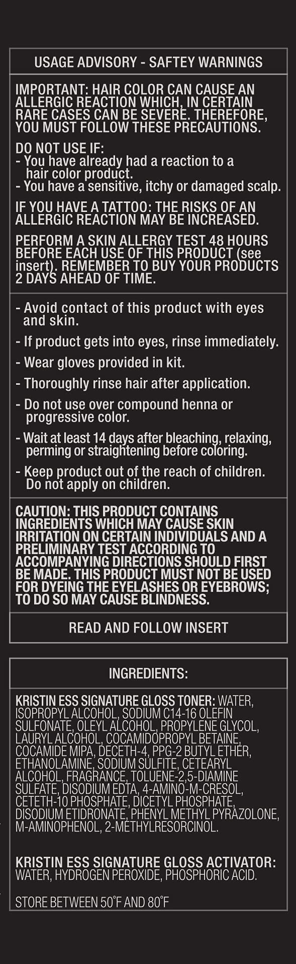 Dark Slate Gray Kristin Ess Hair Gloss in Smokey Topaz Medium Neutral Blonde - 4 Wk Semi Permanent Hair Dye Glaze - Color Depositing Conditioner & Toner for Vibrant Shine & Gloss - Vegan, Silicone & Ammonia Free