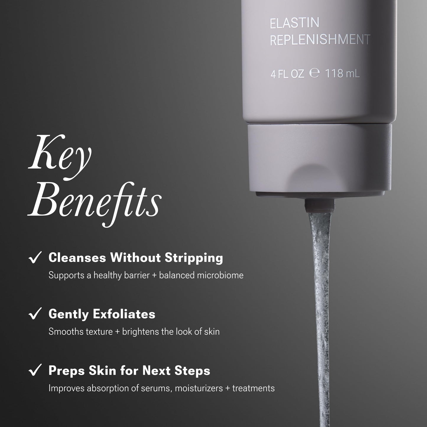 Dark Slate Gray NULASTIN Dermal Rejuvenating Facial Cleanser - Brightening, Exfoliating Face Wash for Women with Jojoba Beads + Cleanses, Exfoliates & Hydrates Without Stripping Skin - Sulfate Free, Vegan, 4 Fl Oz