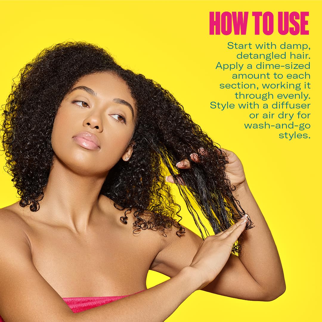 Gold Mielle Organics Curl Forming Glaze - Kalahari Melon & Aloe Vera Deep Hydration Styling Gel for Dry, Curly and Textured Hair - Enhances Curl Definition with Long-Lasting Hold & Shine, 7.5 Ounce