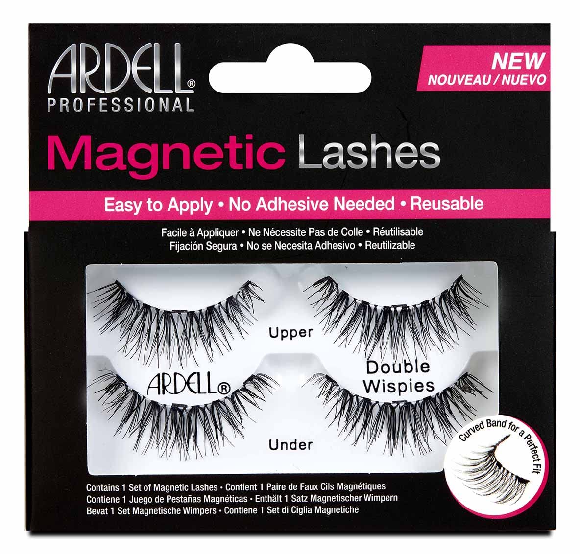 Black Magnetic Double Wispies