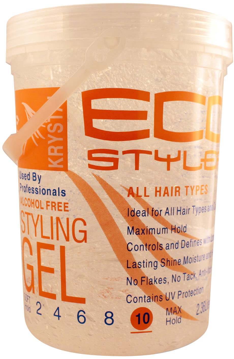 White Smoke Eco Styler Styling Gel 5 Lb. Krystal Clear (pack of 2)