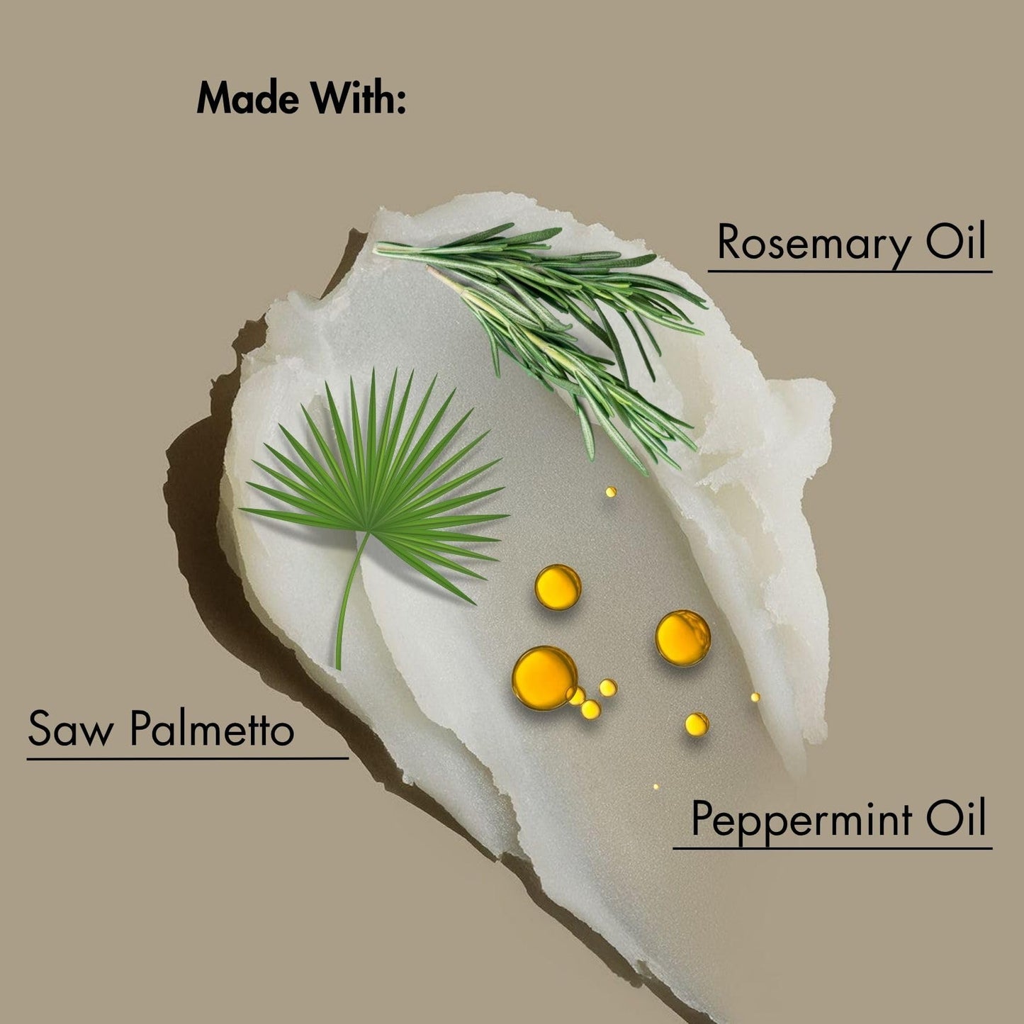 Rosy Brown As I Am Rosemary Shampoo 8 oz - Scalp Treatment for Hair Density - with Biotin & Saw Palmetto