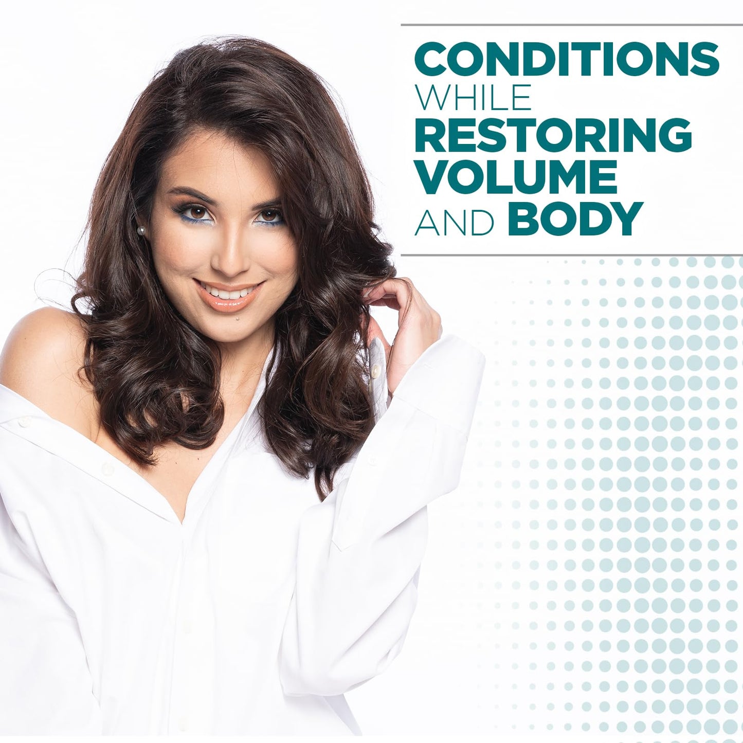 White Smoke BioSilk Volumizing Therapy Conditioner - Sulfate, Paraben and Gluten Free, 12 Oz