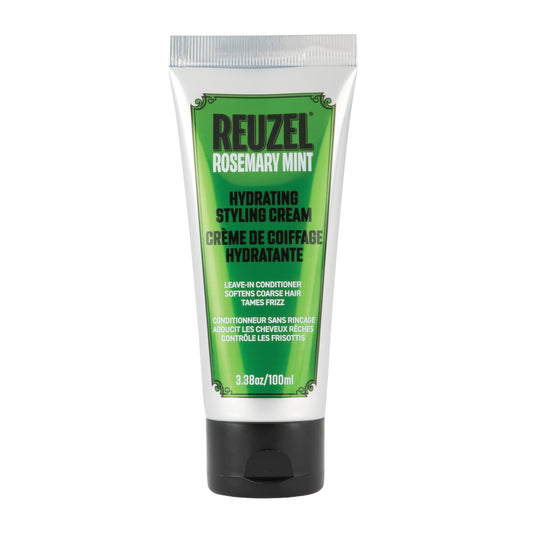 White Smoke REUZEL Hydrating Style Cream, Low Hold, Water Soluble, Low Shine, Tames Frizz and Nourishes Hair, Vegan Formula, For All Hair Types, 3.38 oz