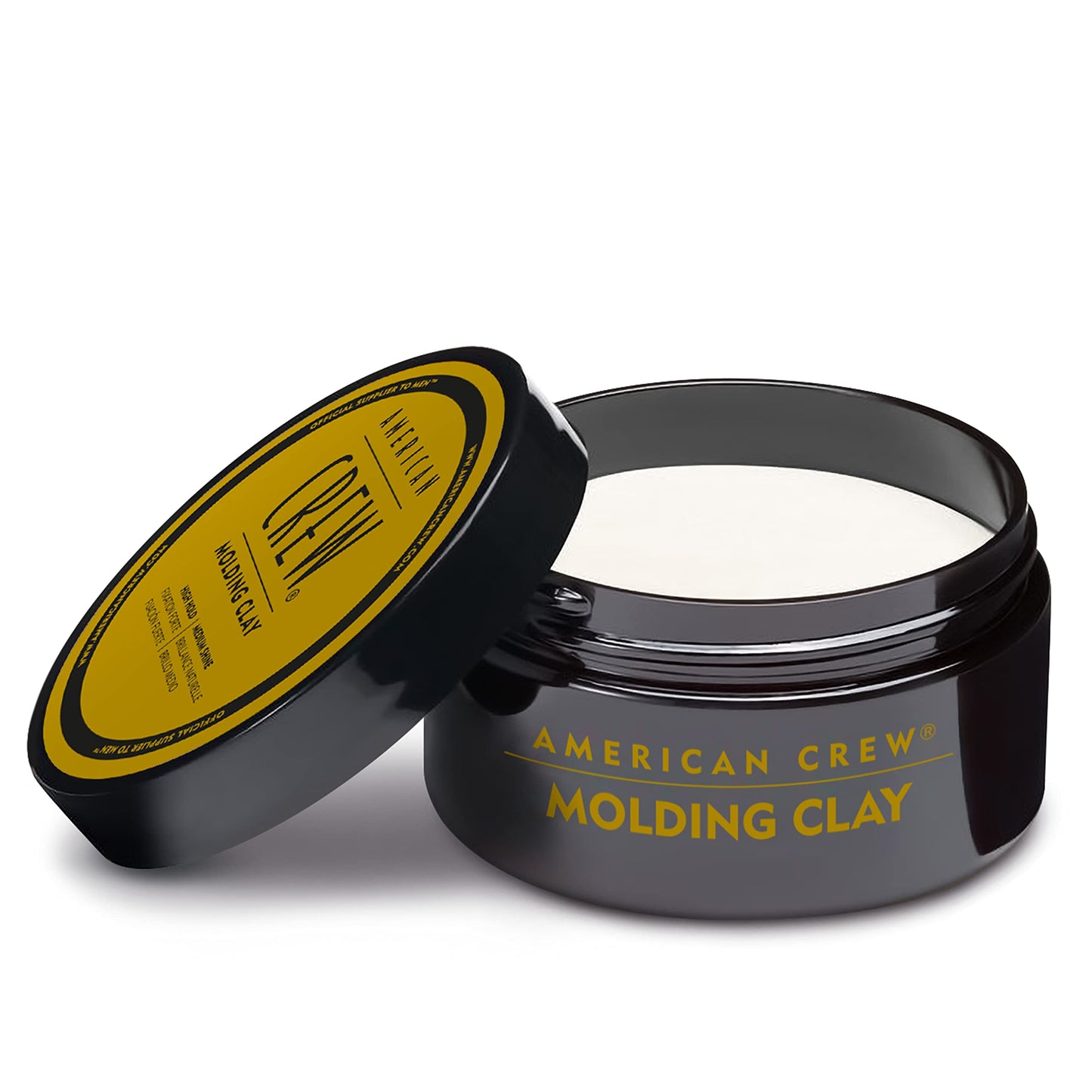 White Smoke American Crew Men's Hair Molding Clay (OLD VERSION), Like Hair Gel with High Hold with Medium Shine, 3 Oz (Pack of 1)