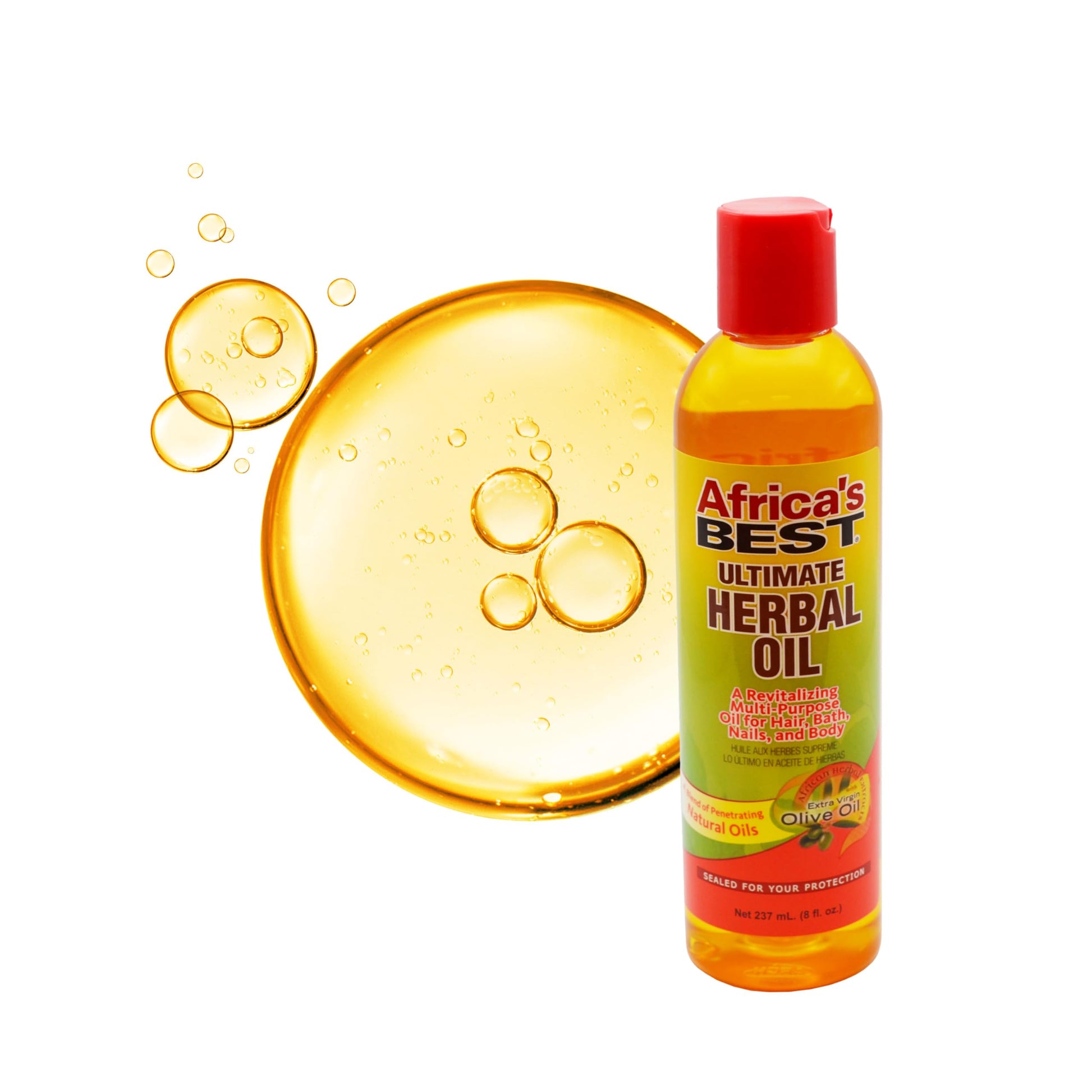 White Smoke Africa's Best Ultimate Herbal Oil, 8 Ounce