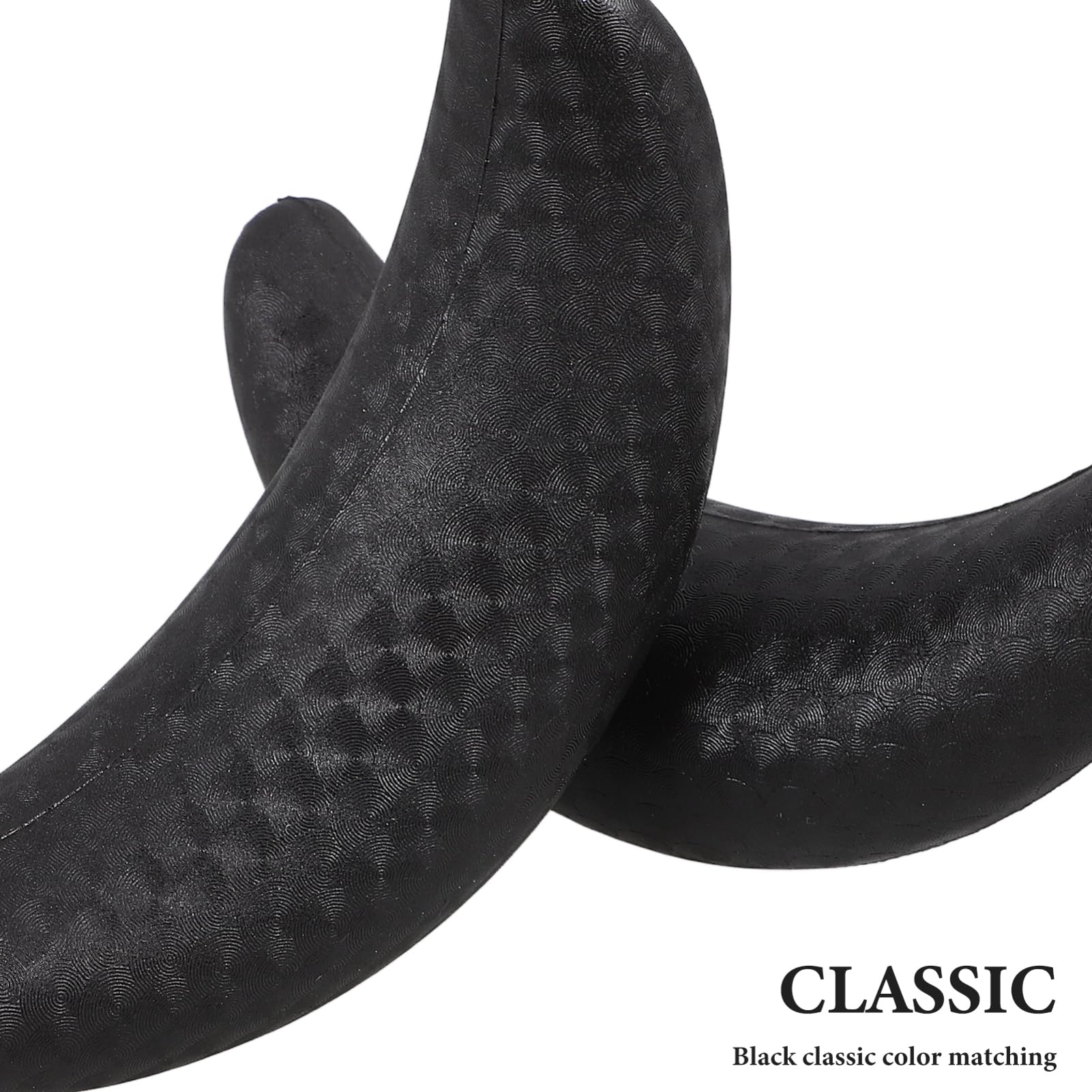 White Smoke Beaupretty Shampoo Bowl Neck Cushion Crescent-Shaped Neck Rest for Salon Hair Washing Sink Soft Non-Slip Pillow Spa Support Pad Black