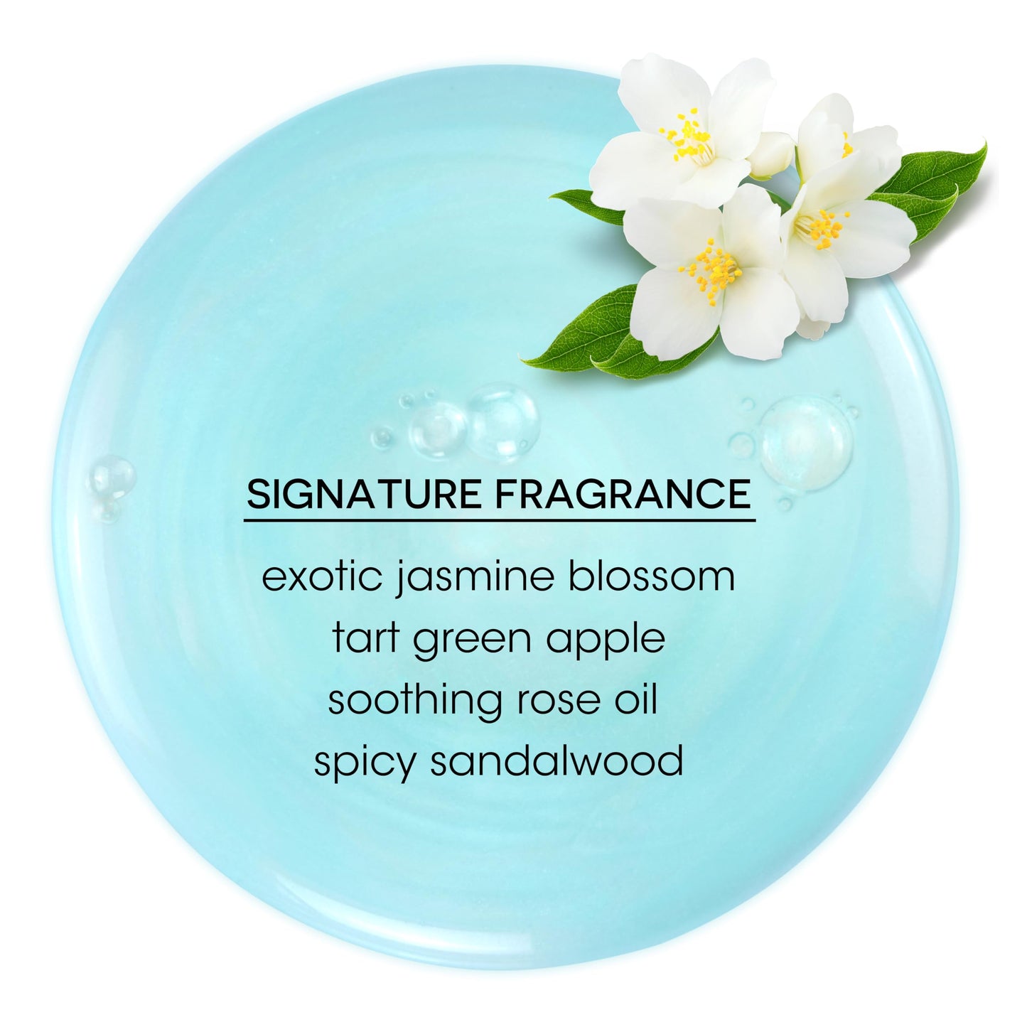Pale Turquoise Bain de Terre Jasmine Moisturizing Shampoo, Luxurious Hydration for Dry Hair with Argan & Monoi Oils, Paraben-Free, Color-Safe, Vegan, 13.5 Fl Oz