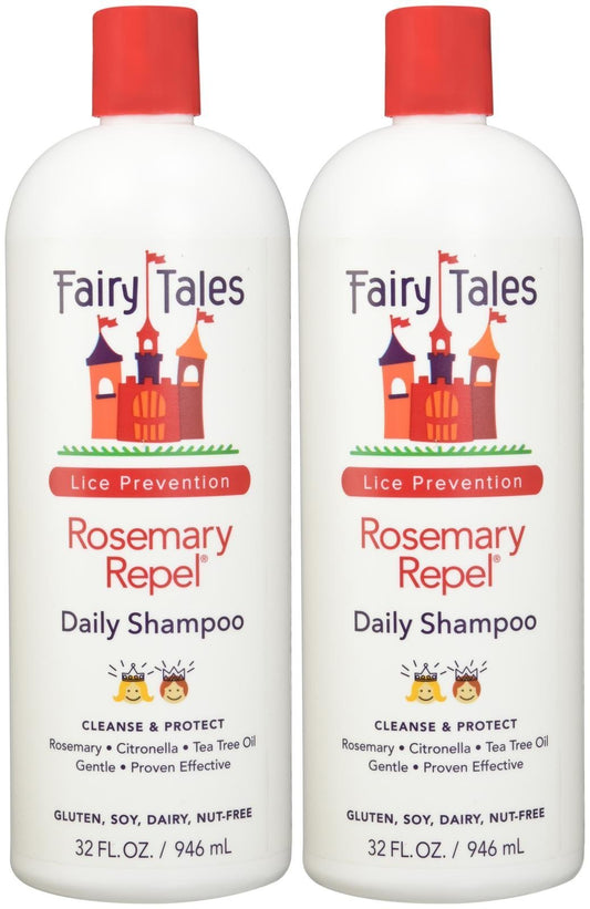 White Smoke Fairy Tales Rosemary Repel Shampoo - 32 oz - 2 pk